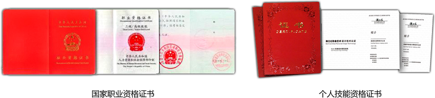 首脑容发化妆甲培训学院职业技能证? height=